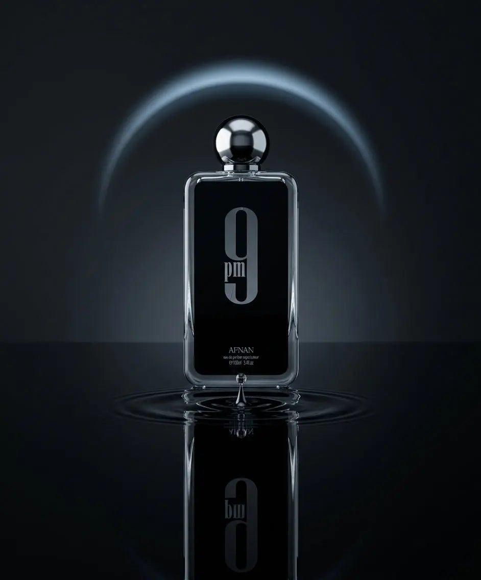 Afnan 9 PM Eau de Parfum for Men – 100ml / 3.4 oz Long-Lasting Sweet & Spicy Evening Cologne My store