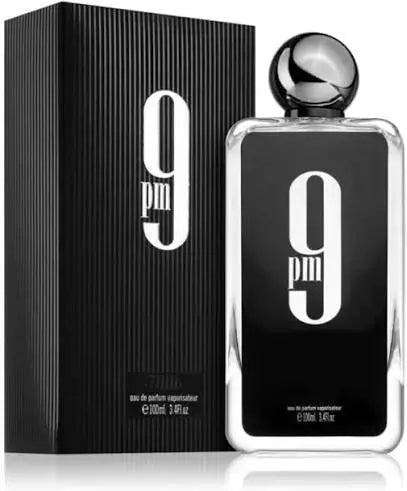 Afnan 9 PM Eau de Parfum for Men – 100ml / 3.4 oz Long-Lasting Sweet & Spicy Evening Cologne My store