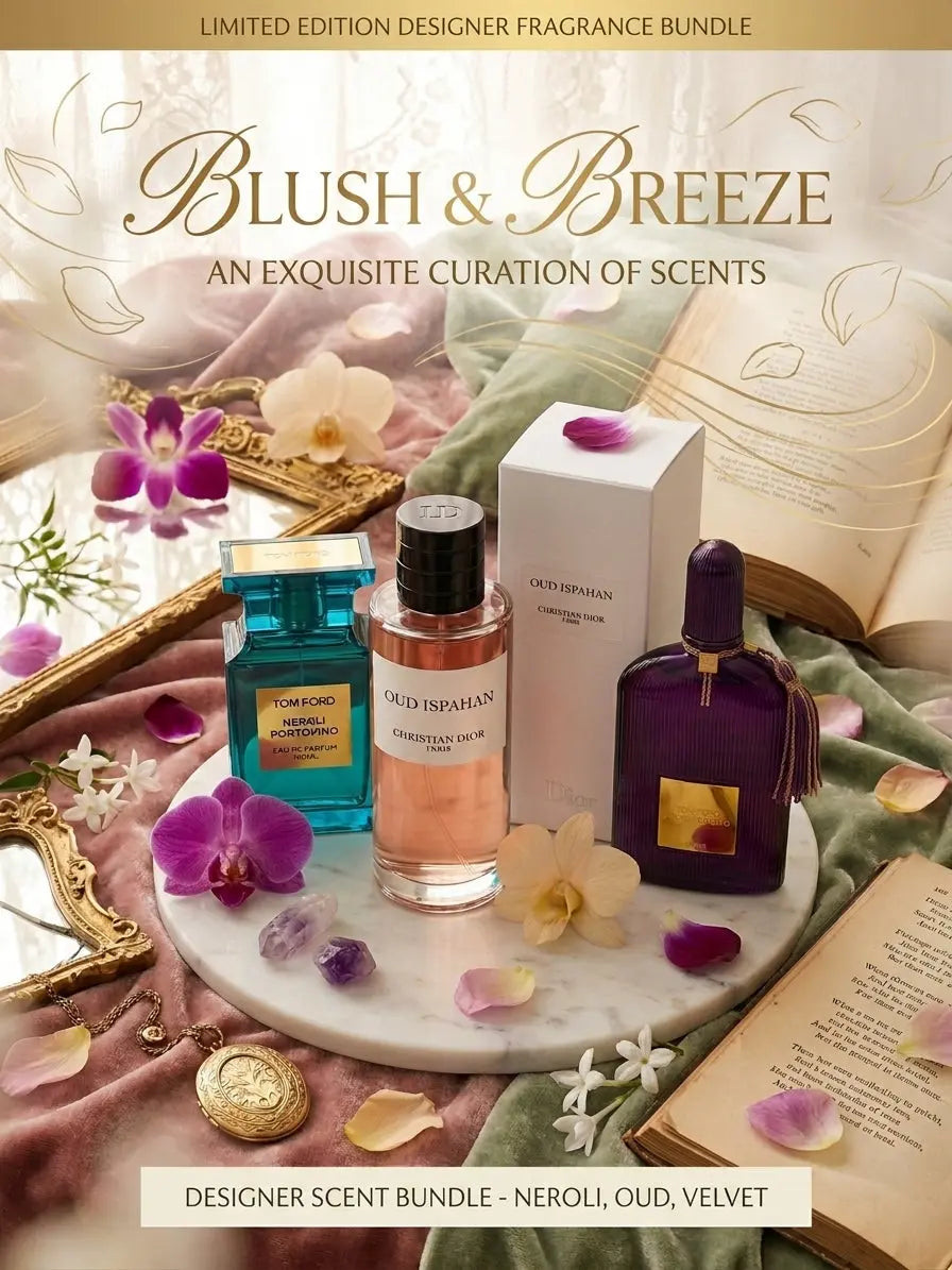 Luxury Designer Perfume Trio Set – Tom Ford & Dior | Blush & Breeze My store