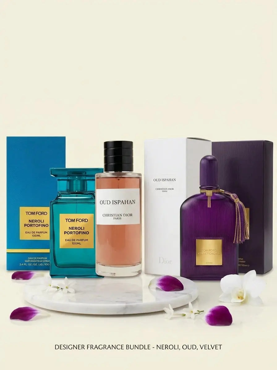 Luxury Designer Perfume Trio Set – Tom Ford & Dior | Blush & Breeze My store
